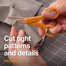 Load image into Gallery viewer, Fiskars No. 5 Micro-Tip Fabric Scissors for Sewing and Crafts (94817897J)