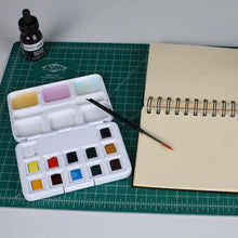 Load image into Gallery viewer, ALVIN 12"x18" Cutting Mat Professional Self-Healing Green/Black Double-Sided, Rotary Cutting Board for Crafts, Sewing, Fabric - 12x18 Inch (GBM1218)