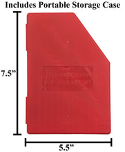 Load image into Gallery viewer, 30 Piece Hex Wrench Set, Popular Inches and Metric Sizes with Red Storage Case