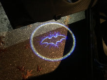 Load image into Gallery viewer, Set of 2 LED Car Door Bat Courtesy Light - Battery Powered (No Wiring Necessary)