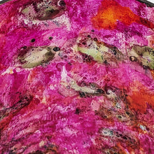 Load image into Gallery viewer, Set of 2 Elegant Stainless Steel (Silver Color) and Pink Glass Cutlery Holders for Silverware - 3.1-inch Diameter x 4-inch Tall