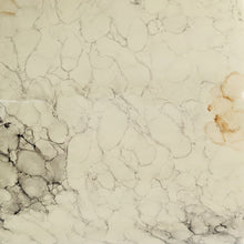 Load image into Gallery viewer, Set of 2 Different Size Off-White Marbled Tabletop Indoor Mini Planters with Stands - Includes 30 Ounce and 20 Ounce Pot for Small Plants