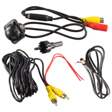 Load image into Gallery viewer, Car Flush Mount Rear View Backup Camera, IP67 Waterproof, Color CCD, 170 Degree Viewing Angle with Distance Scale Line