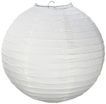 Load image into Gallery viewer, 12 Pack 8-inch Diameter Paper Chinese Lantern Lamp Shades for String Lights