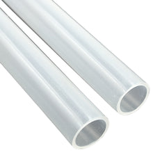 Load image into Gallery viewer, 2 Pack 10mm ID / 12mm OD Acrylic Hard Tubes, 500mm (~19.68-inch) Long Translucent White Hardline Tubing for Watercooling