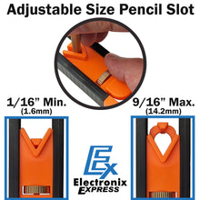 Load image into Gallery viewer, 2 Pack Precise Contour Scribe Tool with Adjustable Pencil Holding Lock - Corner and Edge Duplicator for Woodworking, Tiling, Carpeting, Wallpaper