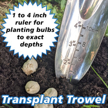 Load image into Gallery viewer, DIY Electroculture Gardening Tool Set - Includes 12 Dowels, 63 Feet Copper Wire, Transplant Trowel, Hand Cultivator Rake, Hand Trowel, and Weed Remover