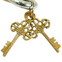 Load image into Gallery viewer, Solid Brass Fish Padlock with 2 Keys, Beautiful Fully Functional Lock, Sturdy Eye-Catching Shiny Gold Color with Detailed Design