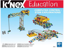 Load image into Gallery viewer, K'NEX STEM Computer Control Set - 699 Pieces, Build and Control 5 K'NEX Models (one at a time)