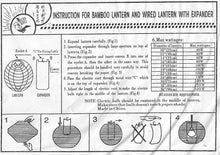 Load image into Gallery viewer, 12 Pack 12-inch Diameter Paper Chinese Lantern Lamp Shades for String Lights