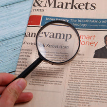 Load image into Gallery viewer, 24 Pack Plastic Magnifying Glass with Handle, 5X Magnification Handheld Magnifier Classroom Set