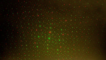 Load image into Gallery viewer, Red and Green Laser Light Star Display Projector