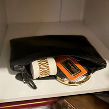 Load image into Gallery viewer, Set of 3 Fireproof Zipper Bags, Includes Large 15"x11", Medium 10"x7.8", and Small 8"x5" - Black Color