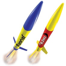 Load image into Gallery viewer, Estes Rascal & HiJinks Launch Set - Includes 2 Pre-assembled Model Rockets (1499)