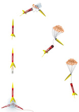 Load image into Gallery viewer, Estes Rascal & HiJinks Launch Set - Includes 2 Pre-assembled Model Rockets (1499)