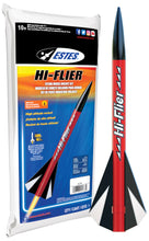 Load image into Gallery viewer, Estes Hi-Flier Flying Model Rocket Kit, Intermediate Skill Level (002178)