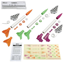 Load image into Gallery viewer, Estes 3 Bandits Model Rockets - Includes Three Beginner Model Rocket Kits (2435)