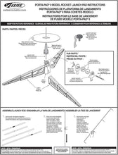 Load image into Gallery viewer, Estes Porta-Pad II Launch Pad with 1/8" Launch Rod (302215)