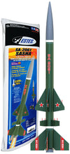 Load image into Gallery viewer, Estes SA-2061 Sasha Flying Model Rocket Kit, Single or 2-Stage, Expert Skill Level (007271)