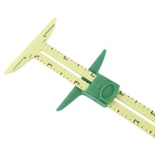Load image into Gallery viewer, 5-in-1 Sliding Gauge Measuring Sewing Ruler Triangle Tool
