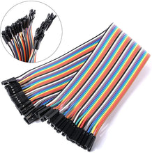Load image into Gallery viewer, 3 Piece Set 40-Pin Dupont Jumper Cables - Male to Male, Female to Female, Male to Female
