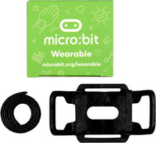 Load image into Gallery viewer, 10 Pack BBC Micro:bit Wearable Holders - Includes Flexible Rubber Holders and Fastening Straps