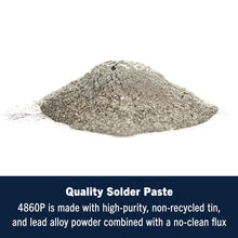 Load image into Gallery viewer, MG Chemicals 4860P 63/37 No Clean, Leaded Solder Paste, 35 g (1.2 oz) Pneumatic Dispenser - Complete with Plunger & Dispensing Tip (4860P-35G)