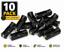 Load image into Gallery viewer, 1 "AA" Plastic Battery Holder with Solder Lugs -
10 Pack