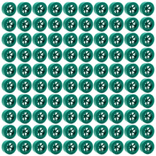 Load image into Gallery viewer, 100 Pack Green 40mm Rear Wheels with Spokes for Co2 Dragsters