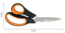 Load image into Gallery viewer, Fiskars 8" Garden Pruning Shears, Stainless Steel Serrated Blade with Take-apart Design and Softgrip Handle (396080-1011)