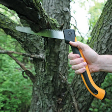Load image into Gallery viewer, Fiskars 10" POWER TOOTH Softgrip Folding Saw (390470-1002)