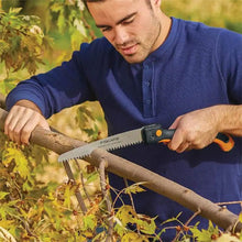 Load image into Gallery viewer, Fiskars 10" POWER TOOTH Softgrip Folding Saw (390470-1002)