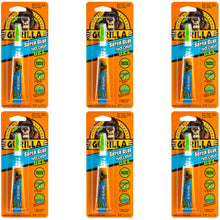 Load image into Gallery viewer, Gorilla 6 Pack 15 Gram Tubes Super Glue No-Drip Gel, Dries in 10-45 Seconds
