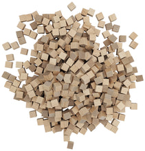 Load image into Gallery viewer, 500 Pack ¾-inch (0.75") Wood Blocks, Mini Unfinished Wooden Cubes for Painting, Carving, and other DIY Craft Projects