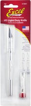 Load image into Gallery viewer, Excel Craft Knife Set with 5 Additional Assorted Blades and Safety Cap (19001)