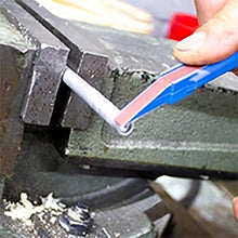 Load image into Gallery viewer, Excel 8-Piece Model Builders Tool Set - Includes Coping Saw with Blades, Hand File, and Sanding Stick with Extra Sanding Belt