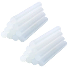 Load image into Gallery viewer, Surebonder 20 Pack Full Size 4" Long x 7/16" Diameter Clear Hot Glue Sticks for High & Low Temperatures (DT-20)