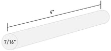 Load image into Gallery viewer, Surebonder 6 Pack Full Size 4" Long x 7/16" Diameter Clear Hot Glue Sticks for High & Low Temperatures (DT-6)