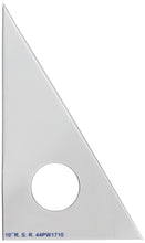 Load image into Gallery viewer, 10-inch 30-60-90 Drafting Triangle, Clear Plastic