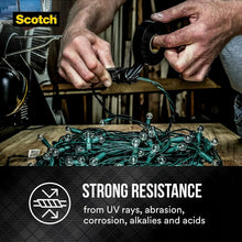 Load image into Gallery viewer, 3M Super 33+ Vinyl Electrical Tape, 0.75-Inch Width x 66-Foot Length - Insulates and Protects Against Abrasion and Moisture, Protective Jacketing up to 600V Splice Insulation