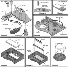 Load image into Gallery viewer, Elenco Digital Multimeter Solder Kit | Great STEM Project | Soldering Required (M1008K)