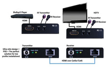 Load image into Gallery viewer, Vanco Evolution Ultra Slim HDMI Single Cat5e/6 Cable Extender with PoE (EVEX2006)