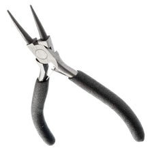 Load image into Gallery viewer, SE 5" Mini Round Nose Pliers, Spring Loaded with Insulated Grip Handle (LF05)