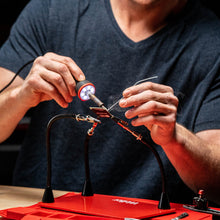 Load image into Gallery viewer, Weller LED Illuminated 30W Soldering Iron Kit with 3 Tips, Lead-Free Solder, and Solder Aid Tool (WLIRK3012A)