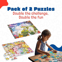 Load image into Gallery viewer, Kids Jigsaw Puzzle (Unicorn Big)