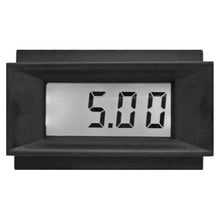 Load image into Gallery viewer, 3½ Digit Backlit LCD Panel Meter - Isolated or Common Ground (5VDC or 9VDC)