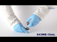 Load and play video in Gallery viewer, MG Chemicals 843WB Super Shield Water Based Silver Coated Copper Print, Light Metallic Brown, 12 mL Glass Jar (843WB-15ML)