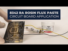 Load and play video in Gallery viewer, MG Chemicals 8342 RA Rosin Flux Paste, Amber, 50 g Jar (8342-50G)