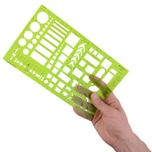 Load image into Gallery viewer, Westcott Technical Architectural Drawing Template (T-806)