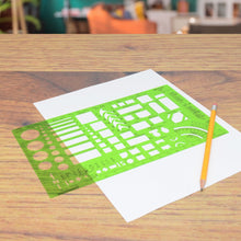 Load image into Gallery viewer, Westcott Technical Architectural Drawing Template (T-806)